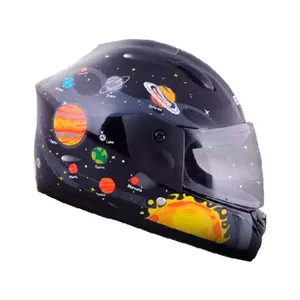 Casco Integral Edge Kids Explore Space Visor Transparente